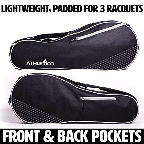 Athletico 3 Racquet Tennis Bag - Image 3