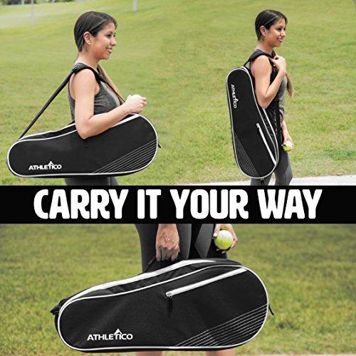Athletico 3 Racquet Tennis Bag - Image 7