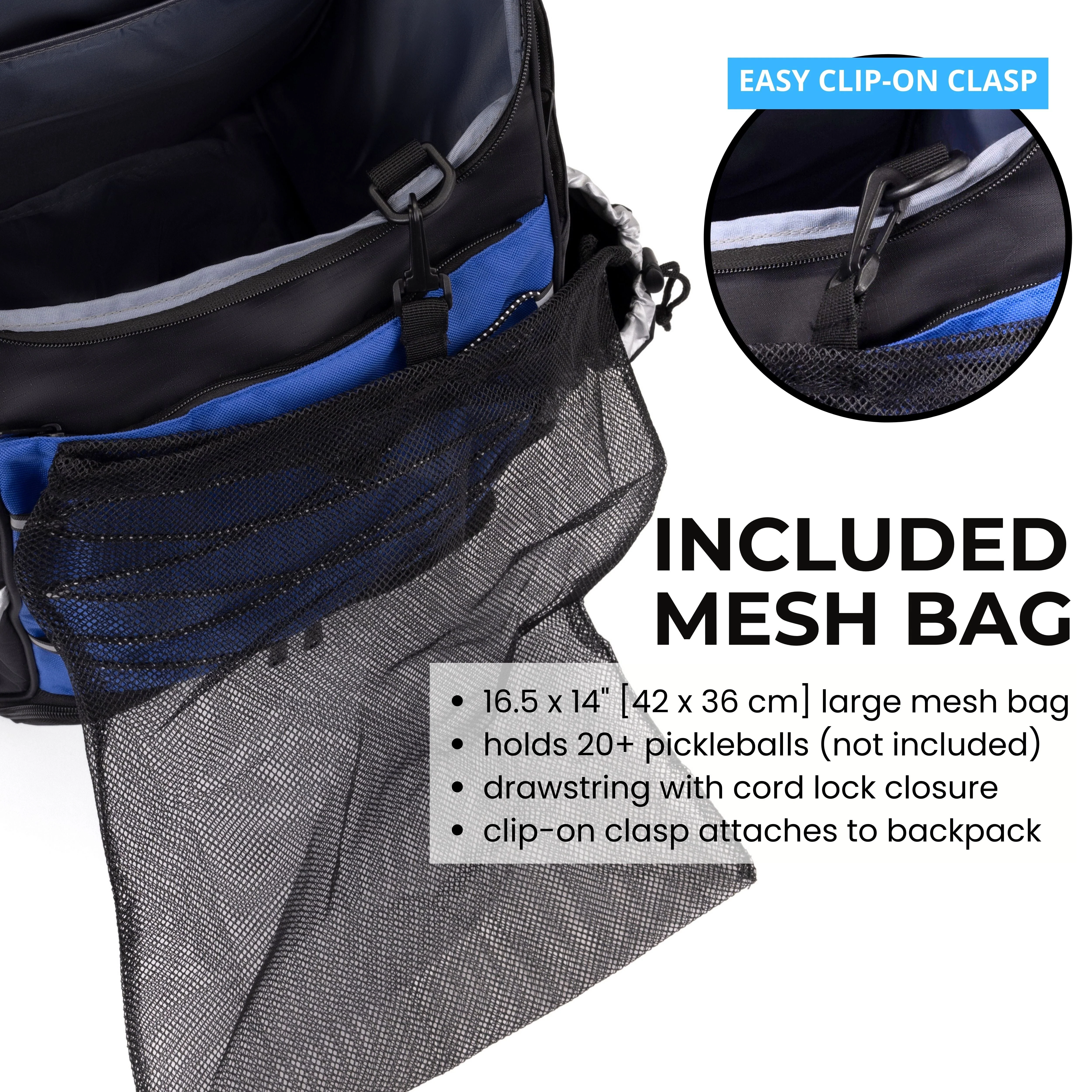 Athletico 42L Pro Pickler Pickleball Backpack - Image 6