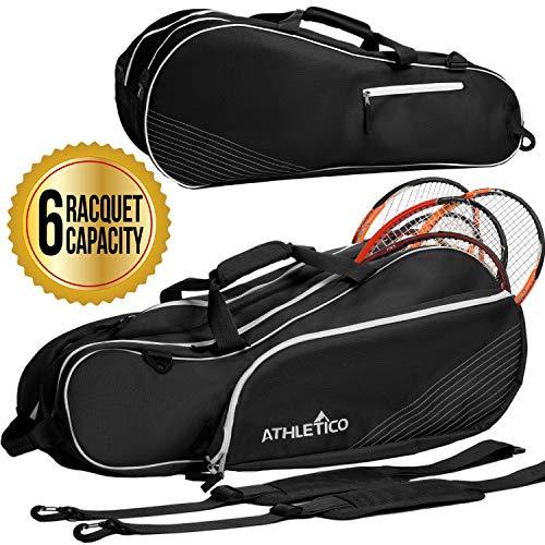 Athletico 6 Racquet Tennis Bag - Image 7