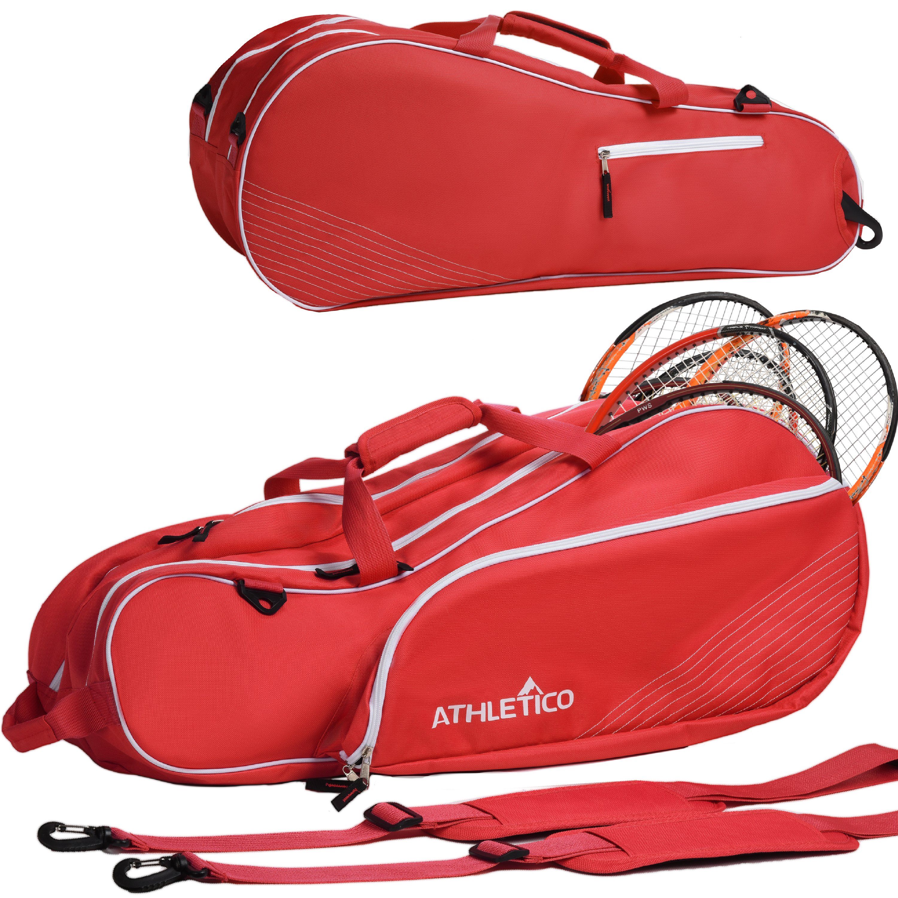Athletico 6 Racquet Tennis Bag - Image 9