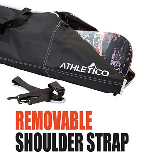 Athletico Padded Two-Piece Snowboard and Boot Bag Combo - Image 4