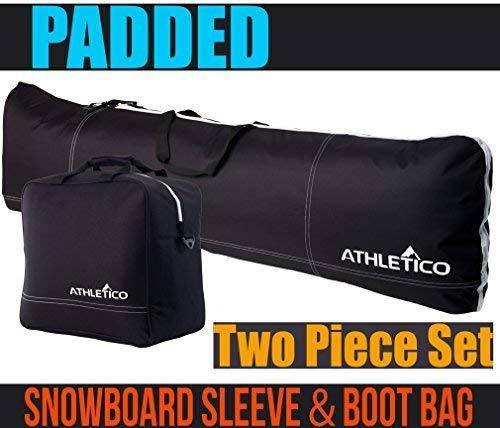 Athletico Padded Two-Piece Snowboard and Boot Bag Combo - Image 5