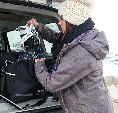 Athletico Padded Two-Piece Snowboard and Boot Bag Combo - Image 9