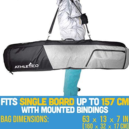 Athletico Peak Padded Snowboard Bag (157cm) - Image 4