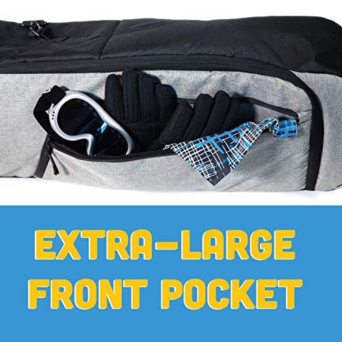 Athletico Peak Padded Snowboard Bag (157cm) - Image 7