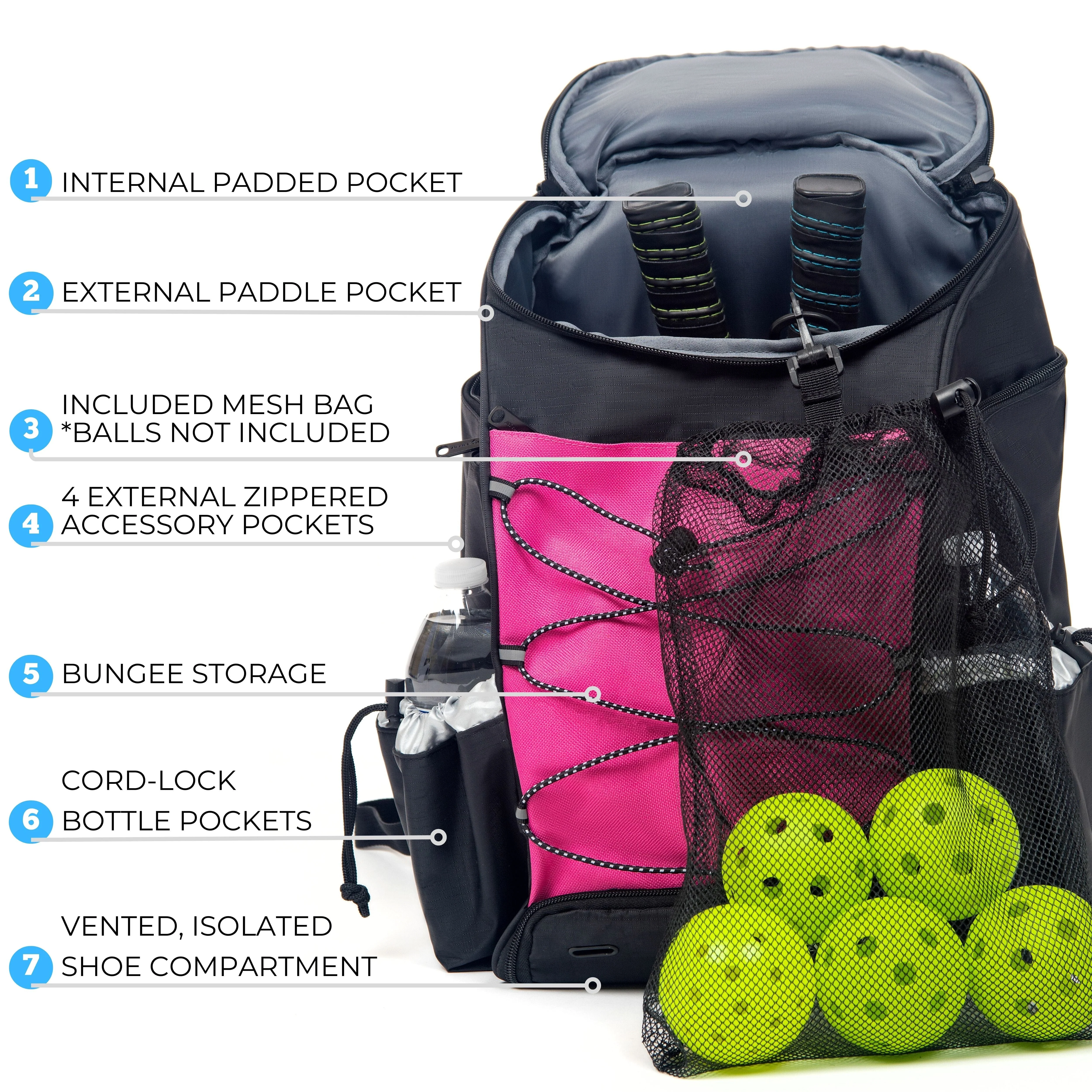 Athletico 35L Pickleball Pickler Backpack - Image 6