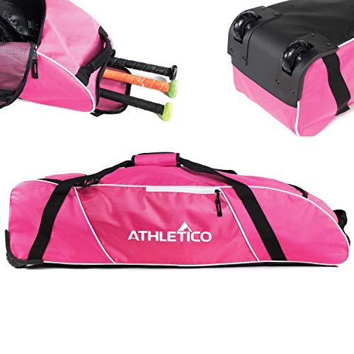 Athletico Rolling Baseball Bag - Image 11