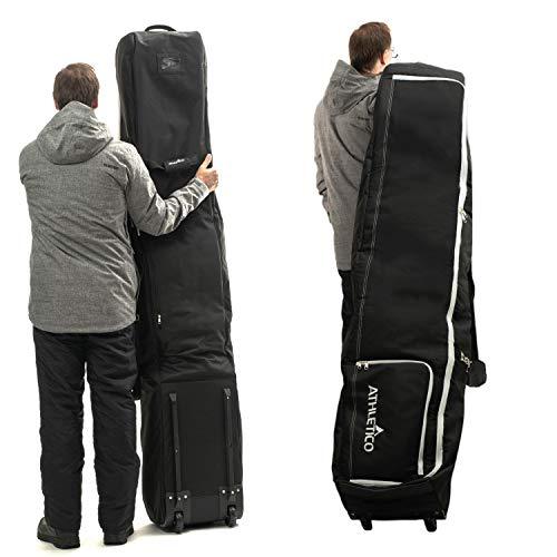 Athletico Rolling Double Ski Bag - Image 3