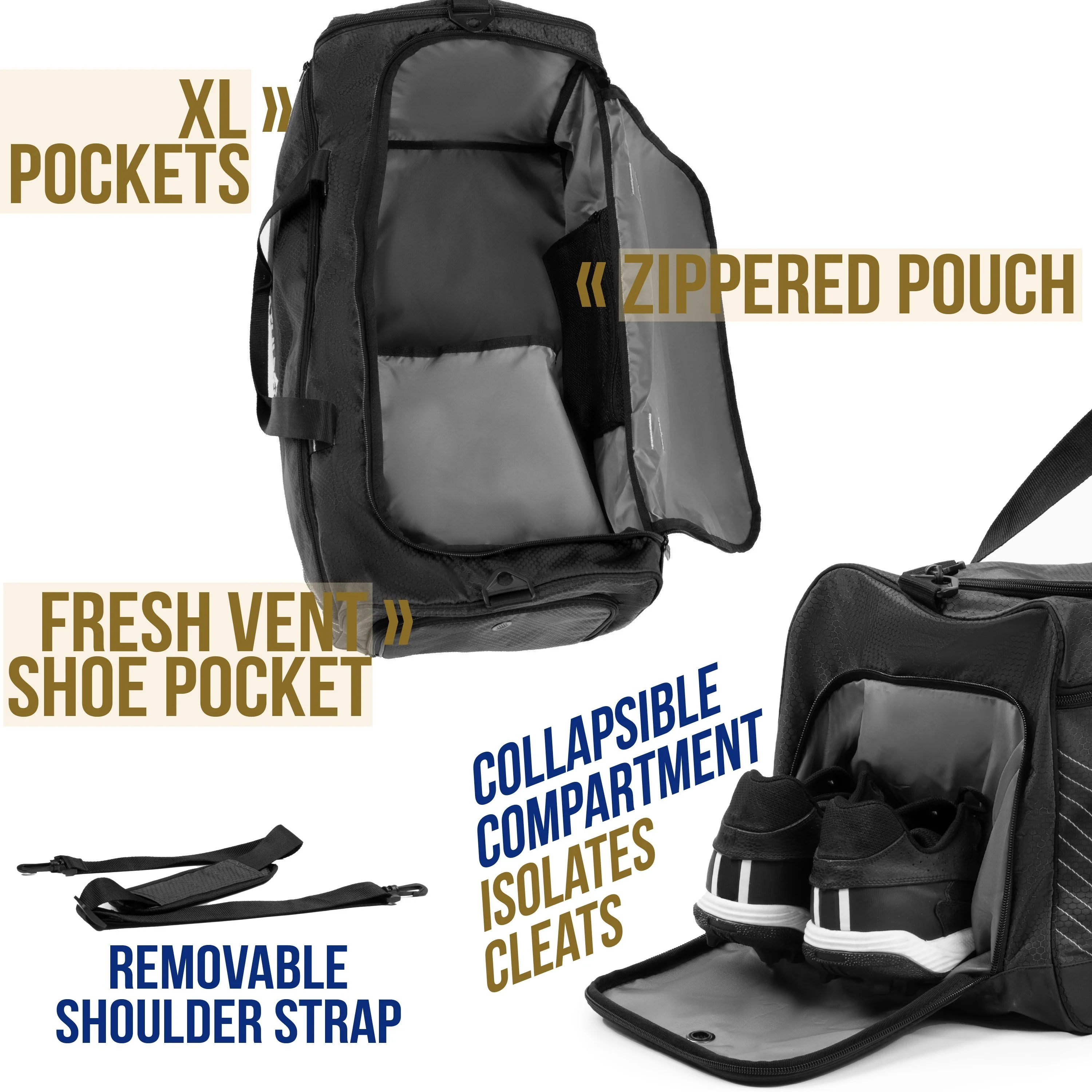 Athletico Sideline Soccer Duffle Bag - Image 7
