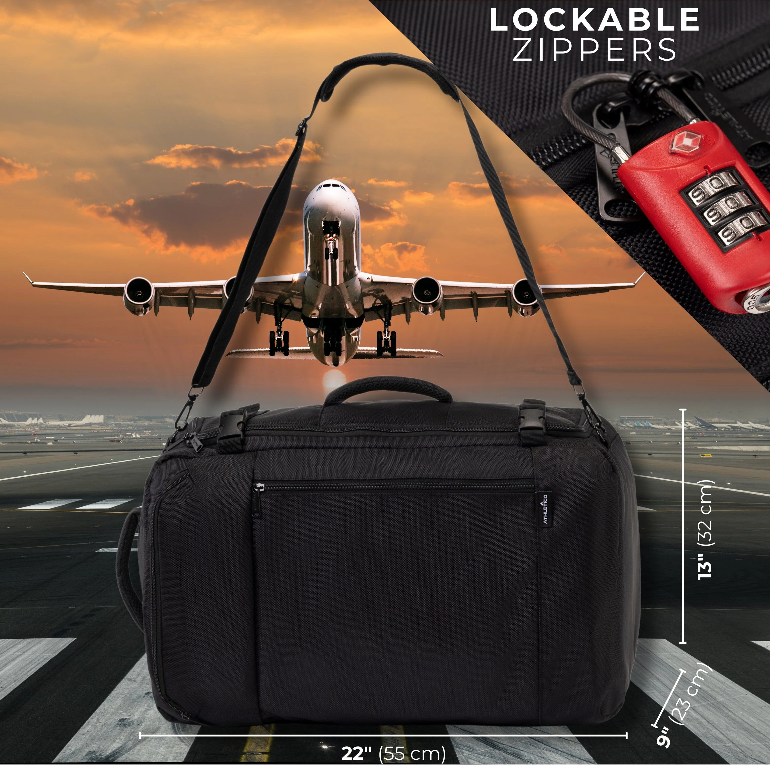 Athletico SneakerBox Shoe Travel Backpack - Image 7