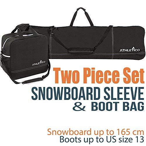 Athletico Two-Piece Snowboard and Boot Bag Combo - Image 10